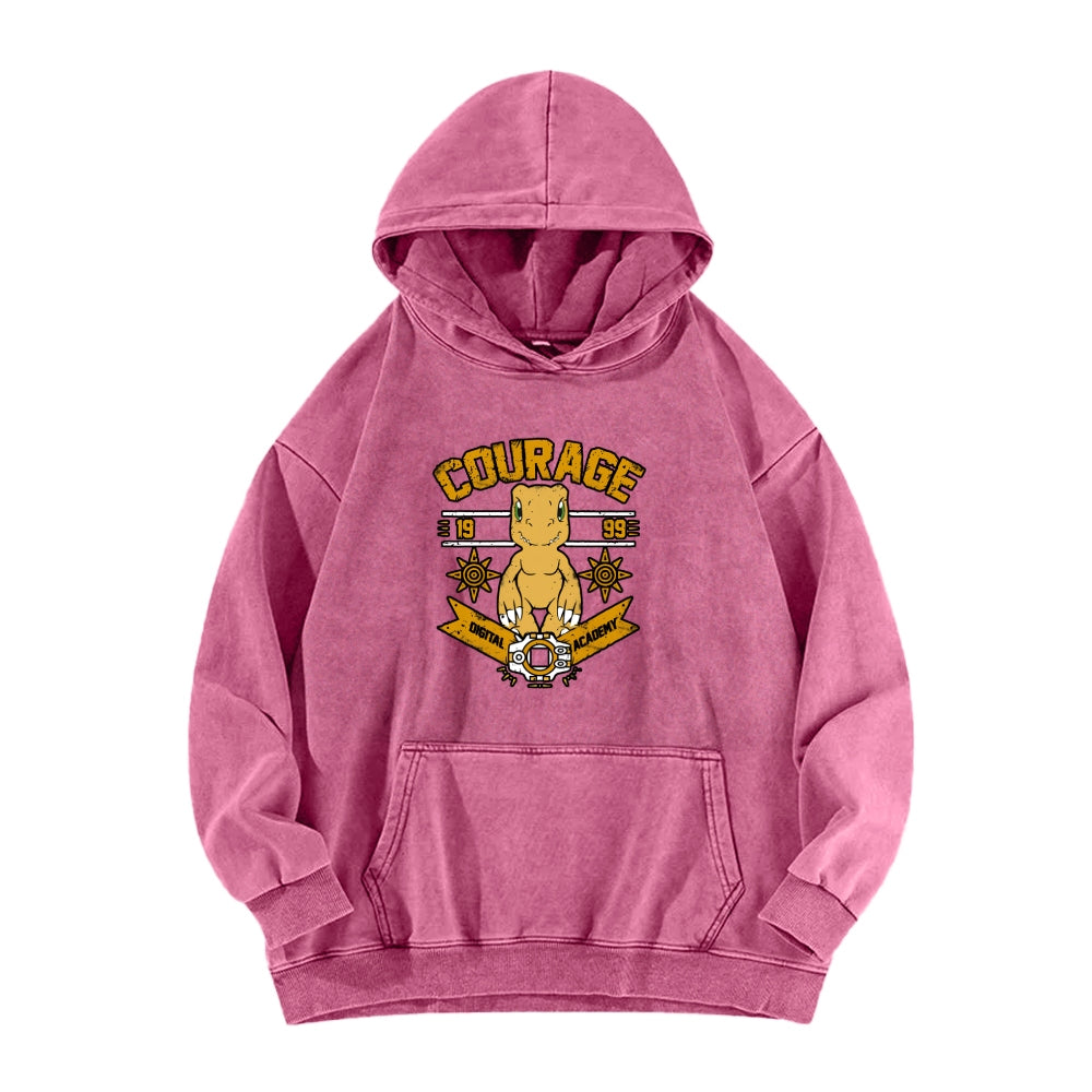 Digimon Unisex washed sweatshirts 2511015005