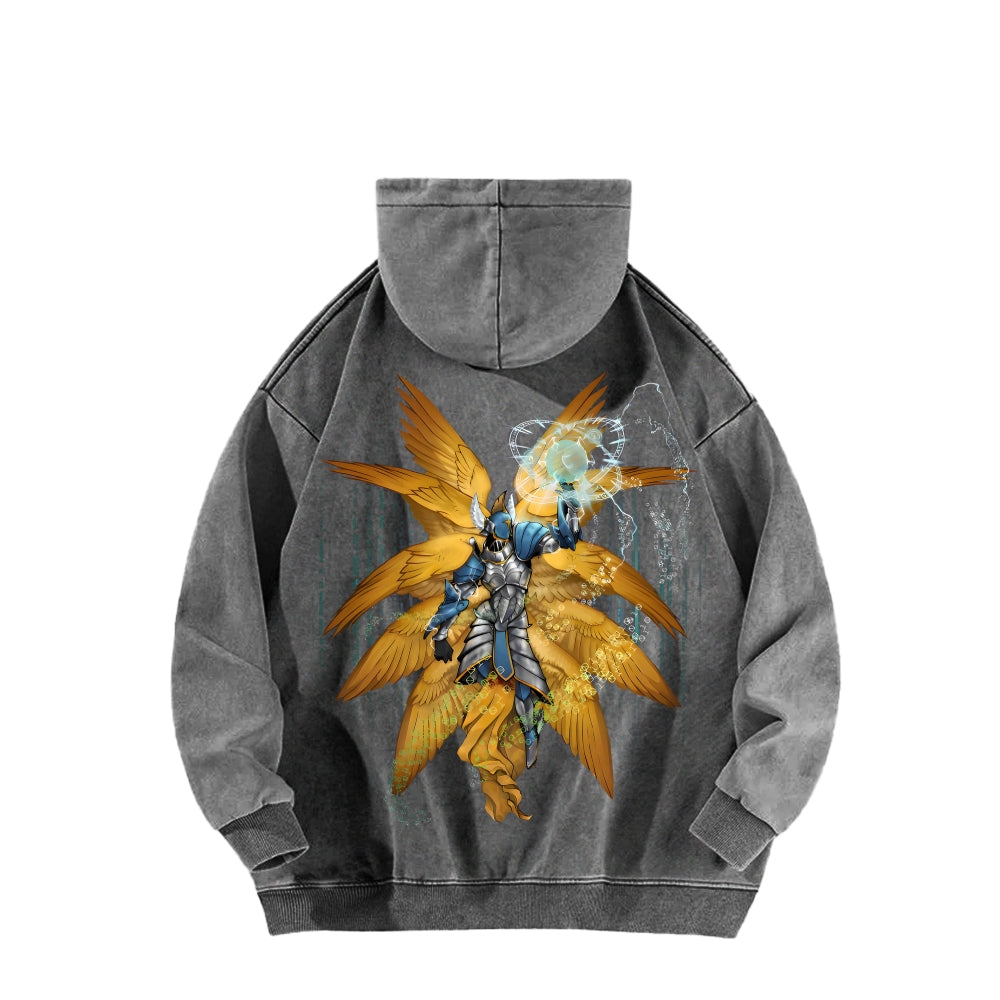 Digimon Unisex washed sweatshirts 2511015013