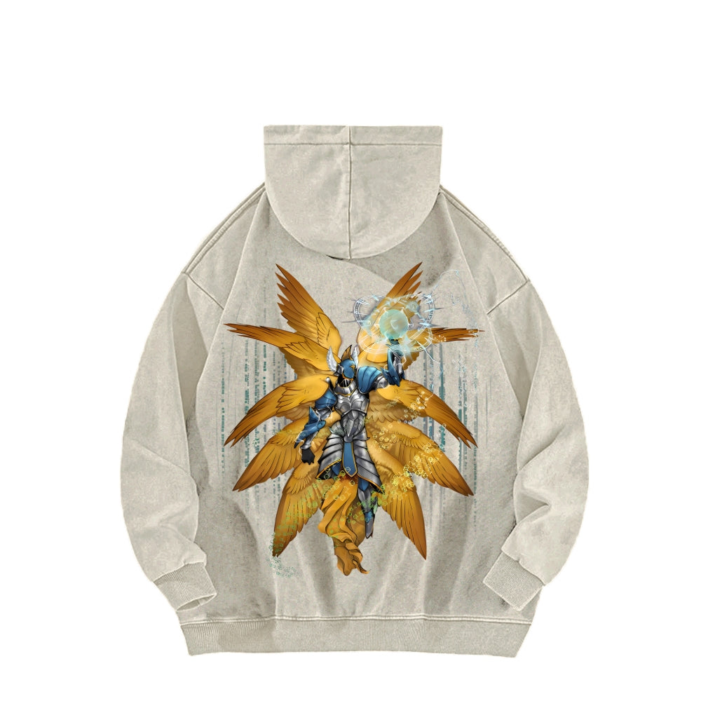 Digimon Unisex washed sweatshirts 2511015013