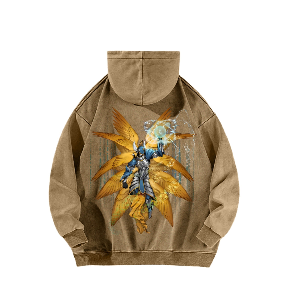 Digimon Unisex washed sweatshirts 2511015013