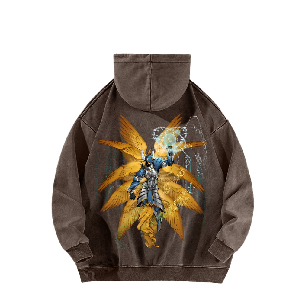 Digimon Unisex washed sweatshirts 2511015013