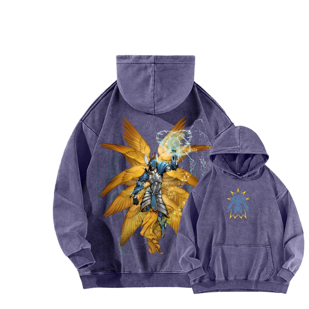 Digimon Unisex washed sweatshirts 2511015013
