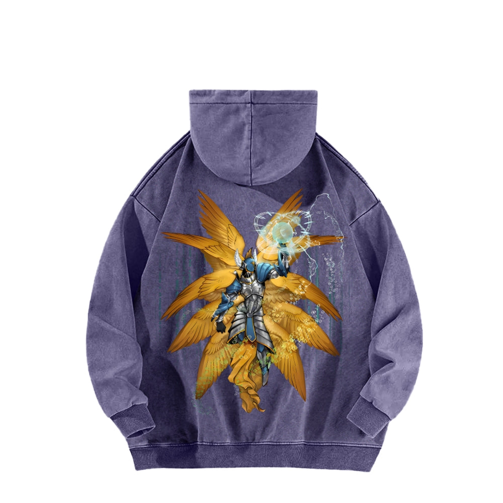Digimon Unisex washed sweatshirts 2511015013