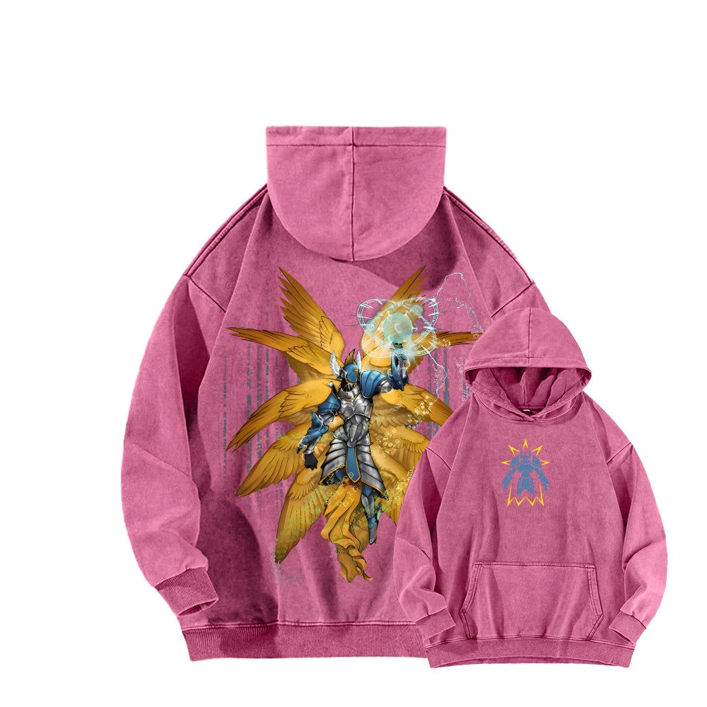 Digimon Unisex washed sweatshirts 2511015013