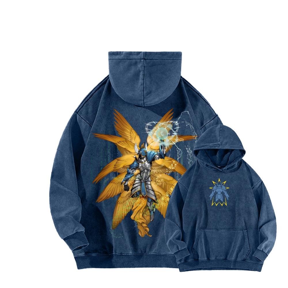 Digimon Unisex washed sweatshirts 2511015013