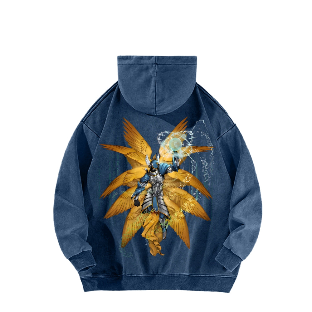 Digimon Unisex washed sweatshirts 2511015013