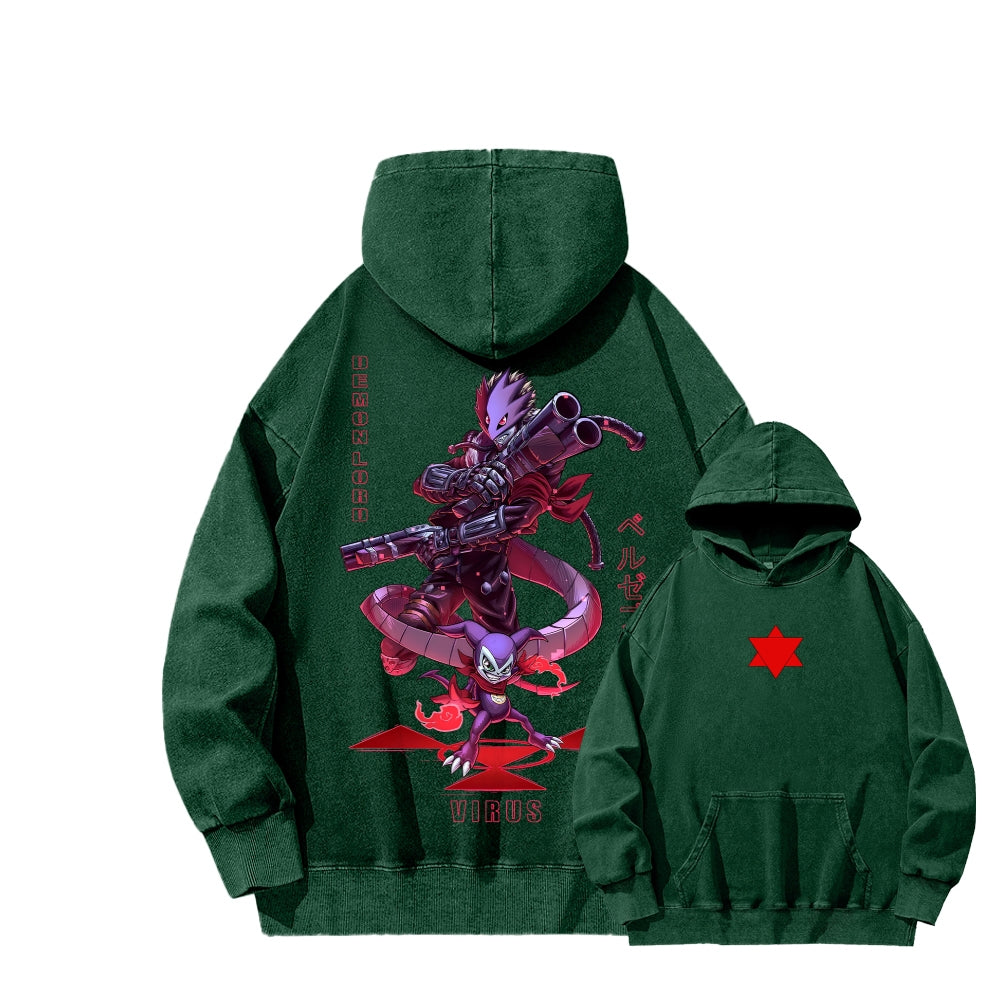 Digimon Unisex washed sweatshirts 2511015014