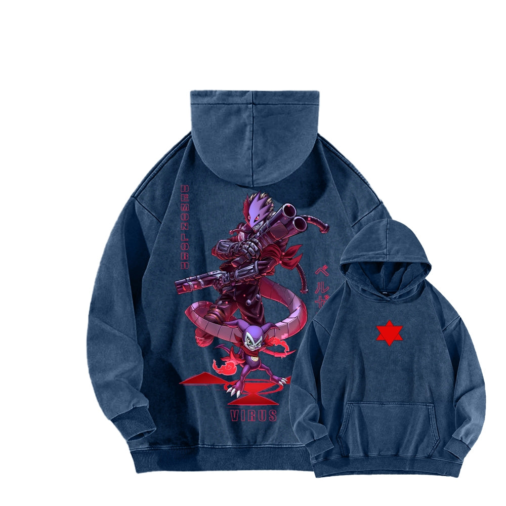 Digimon Unisex washed sweatshirts 2511015014