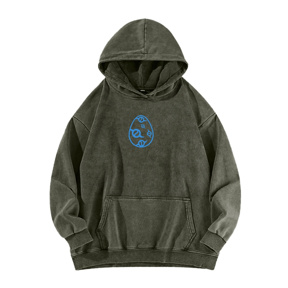Digimon Unisex washed sweatshirts 2511015016