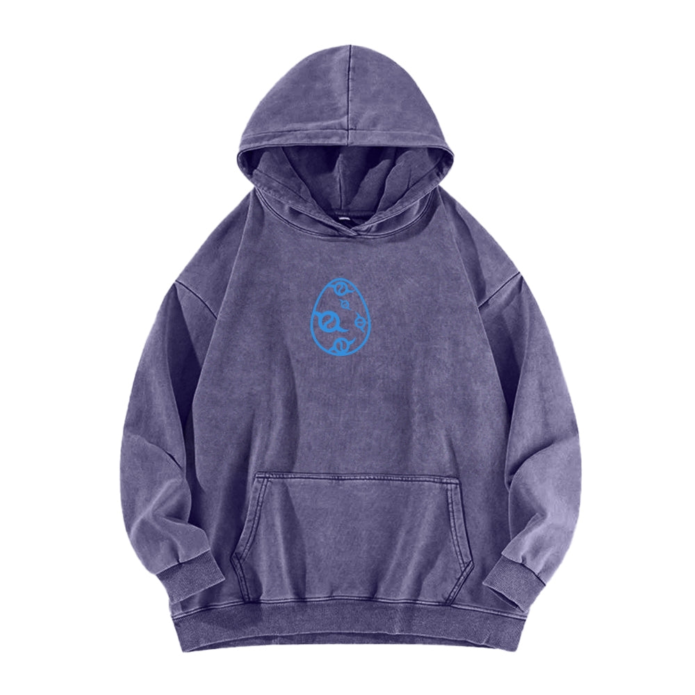 Digimon Unisex washed sweatshirts 2511015016