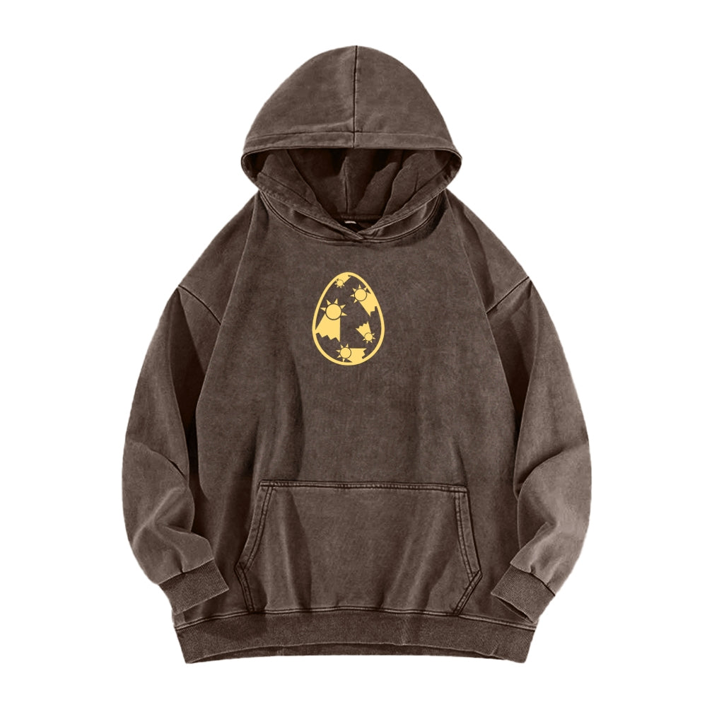 Digimon Unisex washed sweatshirts 2511015049