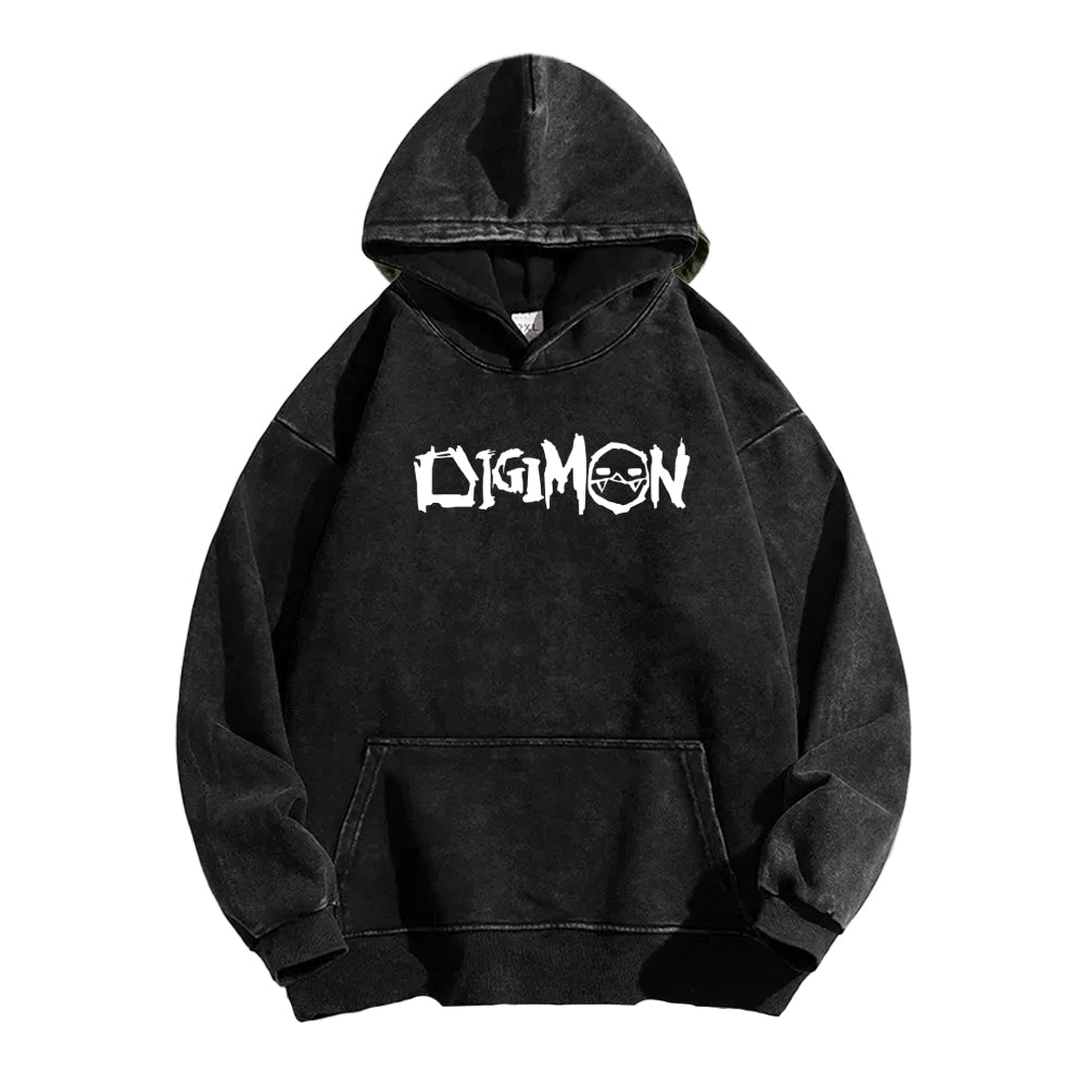 Digimon Unisex washed sweatshirts 2511015053