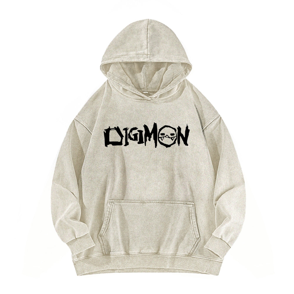 Digimon Unisex washed sweatshirts 2511015053