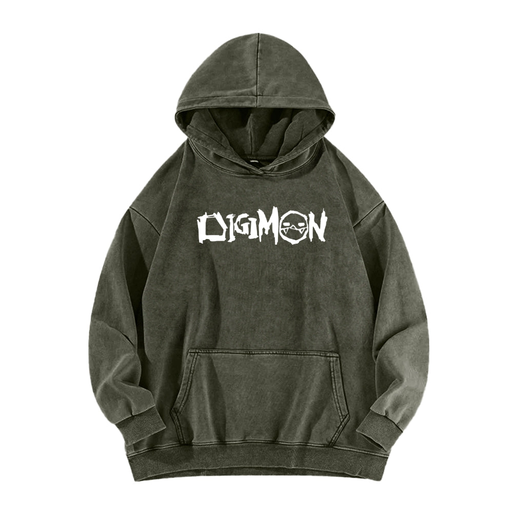 Digimon Unisex washed sweatshirts 2511015053