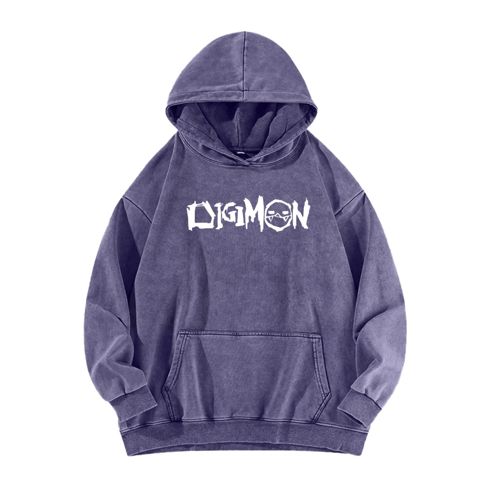 Digimon Unisex washed sweatshirts 2511015053