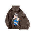 Fatal Fury CHUNLI  Unisex washed sweatshirts 2511016159