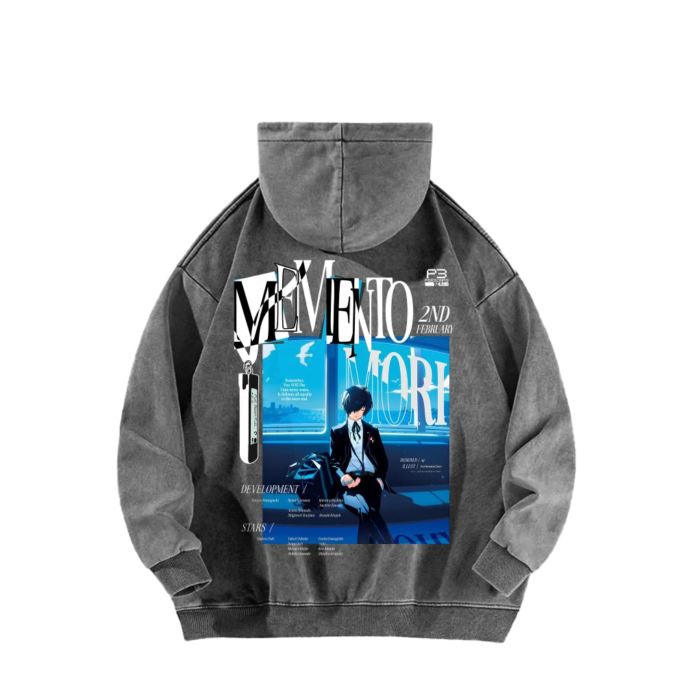 Persona Unisex washed sweatshirts 2511017443