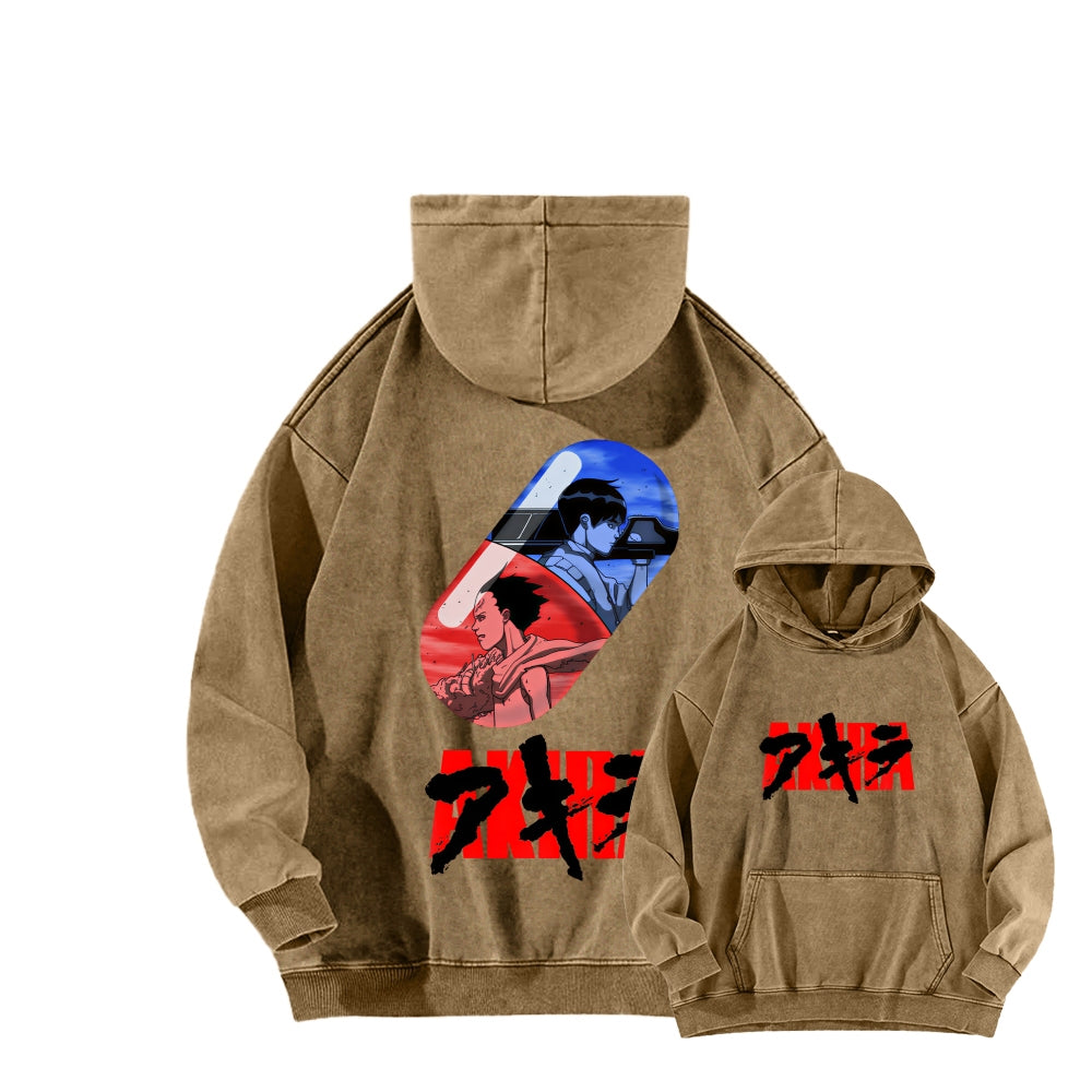 Akira Unisex washed sweatshirts 2511017447