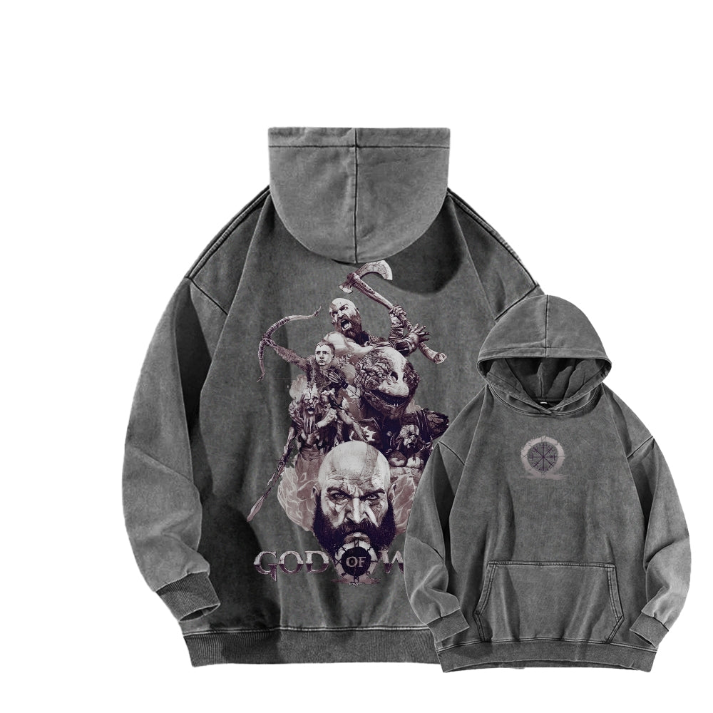 GOW Unisex washed sweatshirts 2511017456