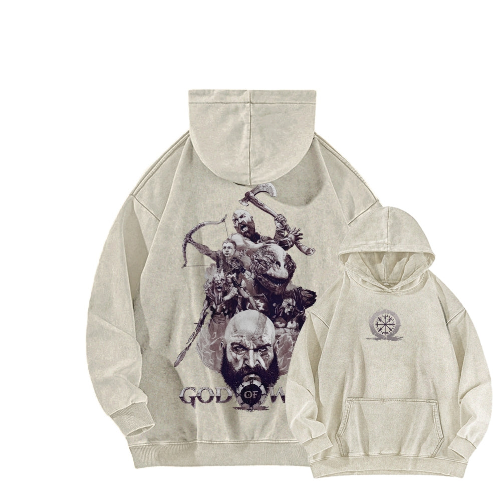 GOW Unisex washed sweatshirts 2511017456