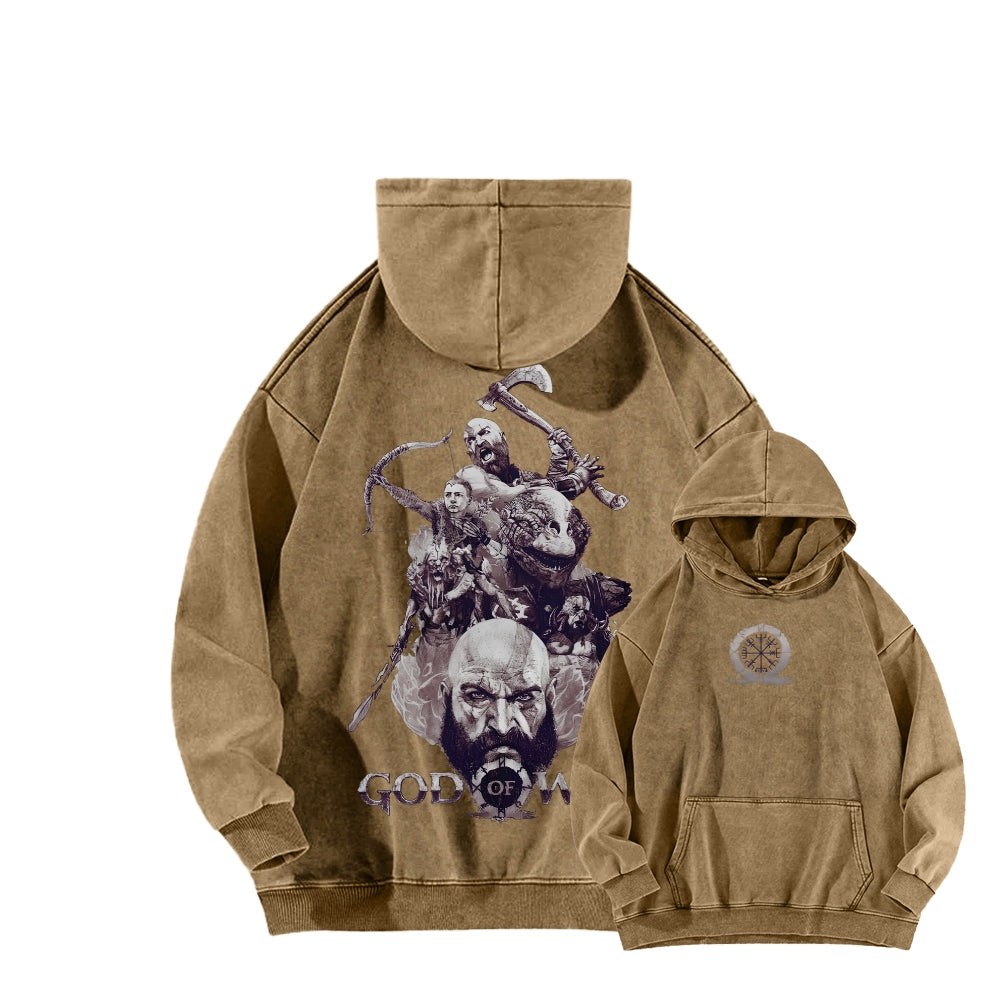 GOW Unisex washed sweatshirts 2511017456