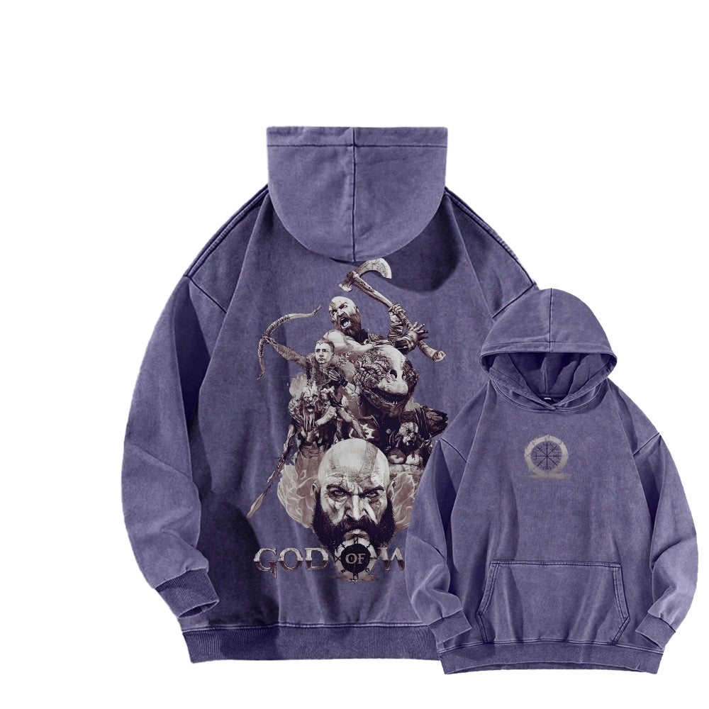 GOW Unisex washed sweatshirts 2511017456