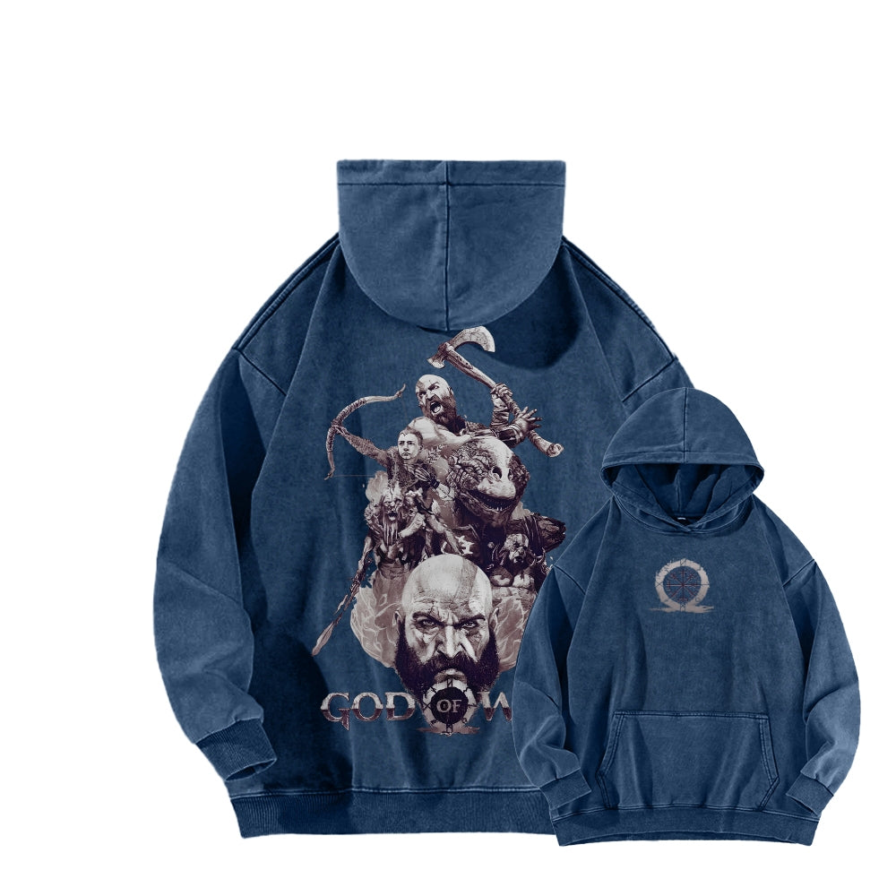 GOW Unisex washed sweatshirts 2511017456