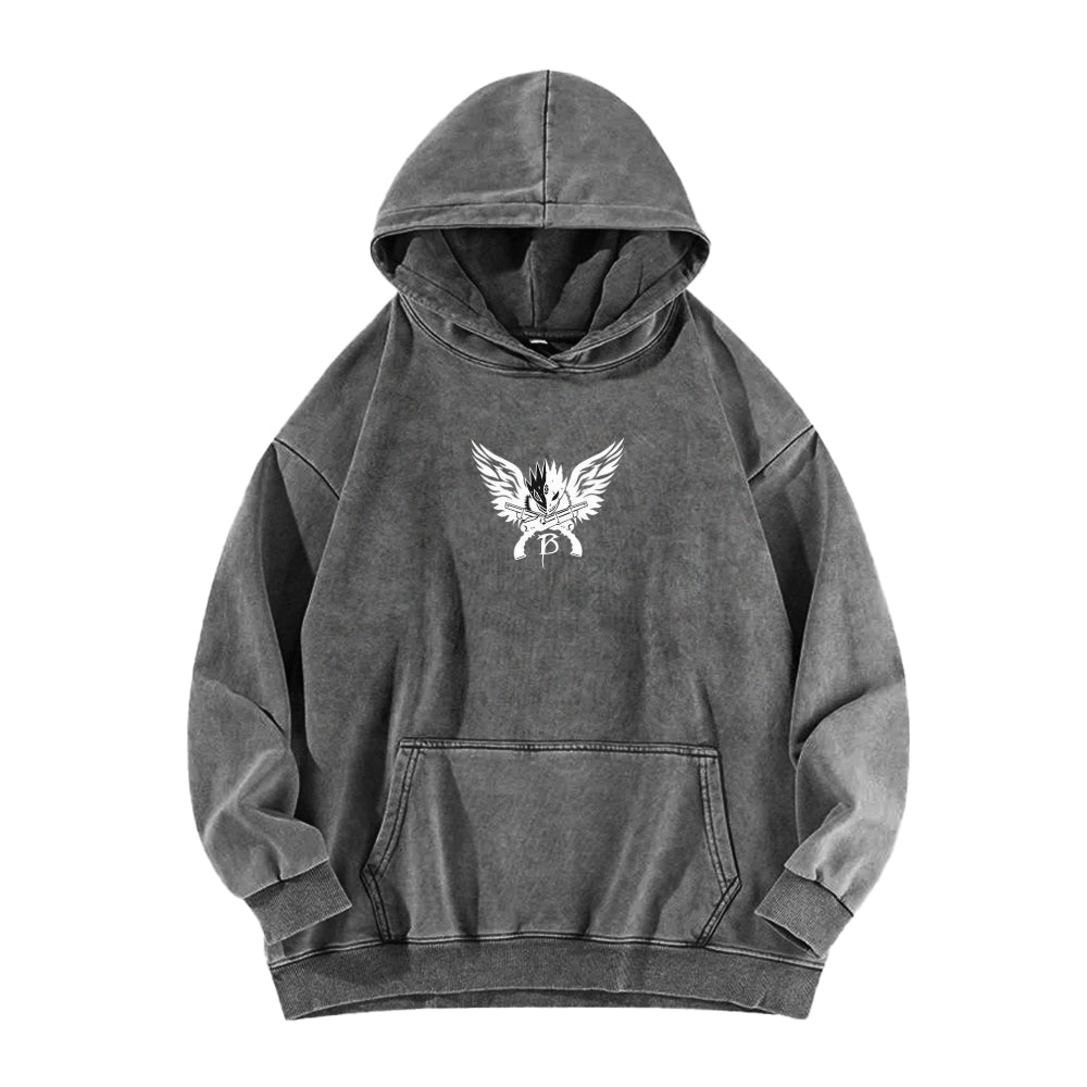 Digimon Unisex Washed Hoodie 2511019192