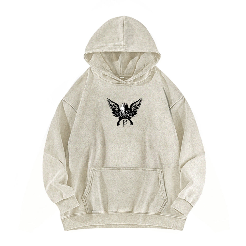 Digimon Unisex Washed Hoodie 2511019192