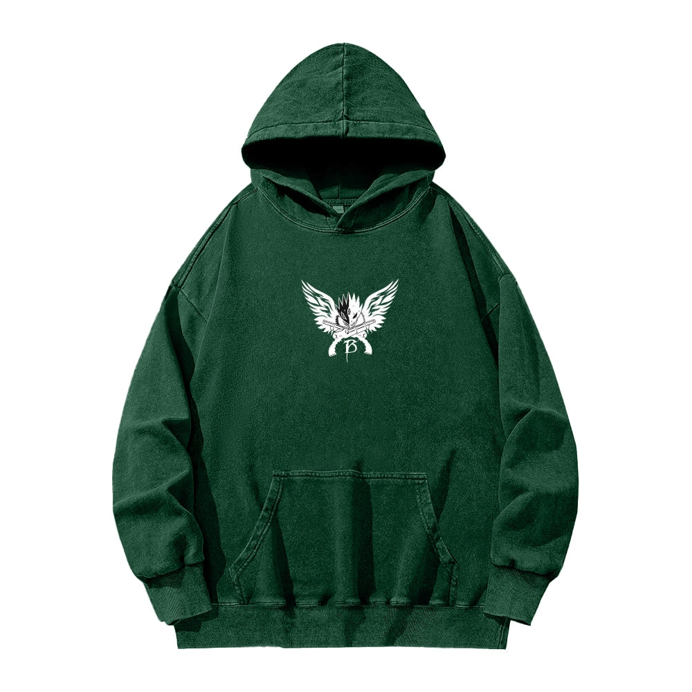 Digimon Unisex Washed Hoodie 2511019192