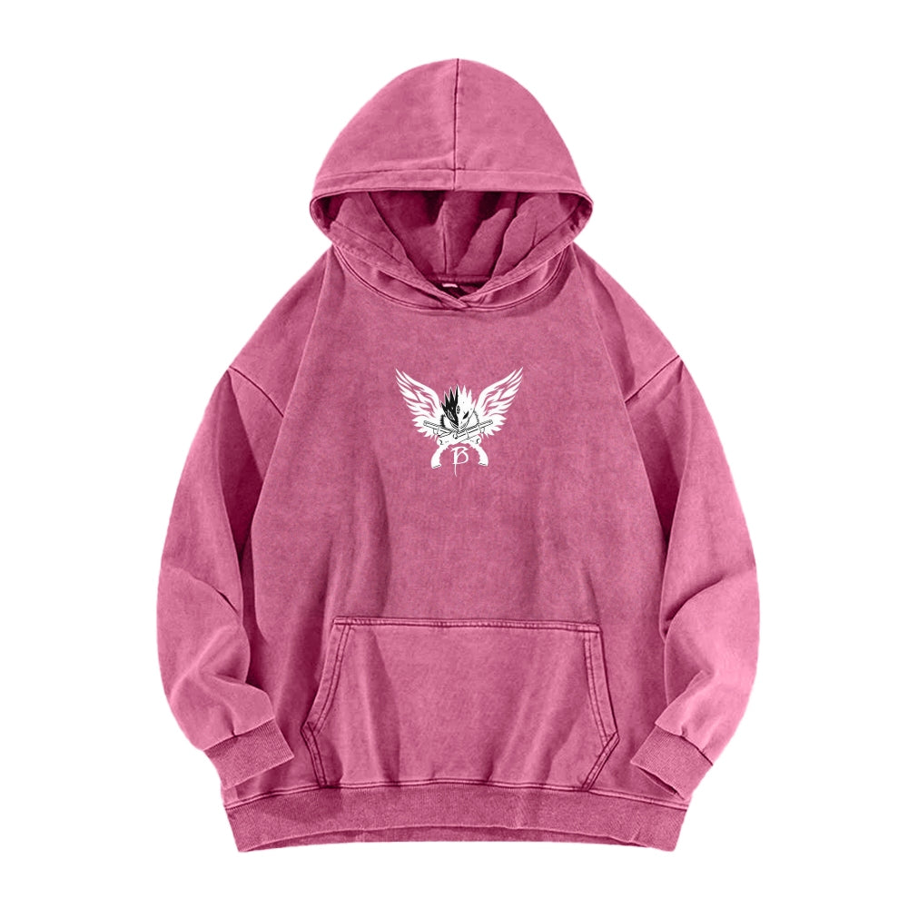 Digimon Unisex Washed Hoodie 2511019192