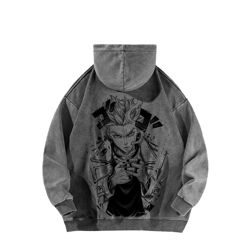 Gachiakuta Unisex Washed Hoodie 2511019448