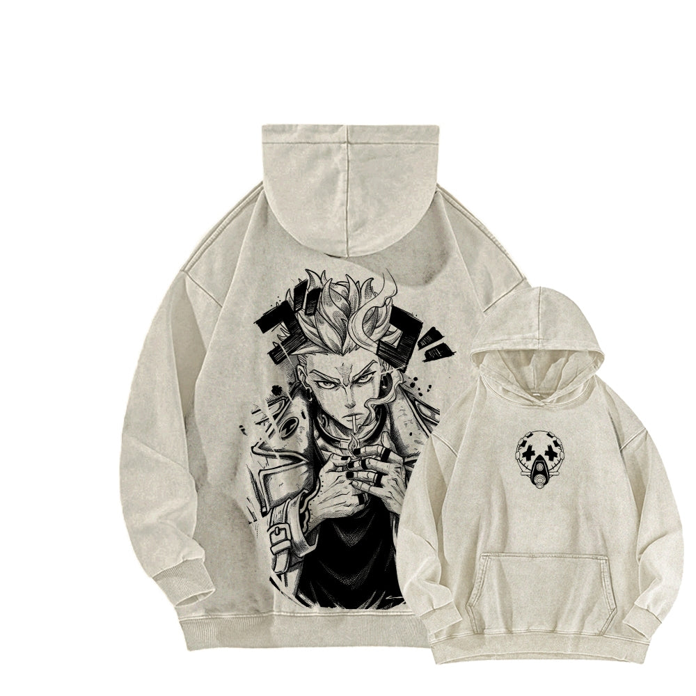 Gachiakuta Unisex Washed Hoodie 2511019448