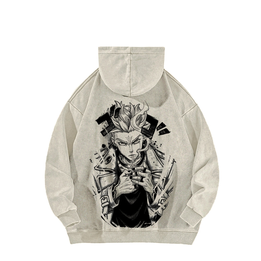 Gachiakuta Unisex Washed Hoodie 2511019448