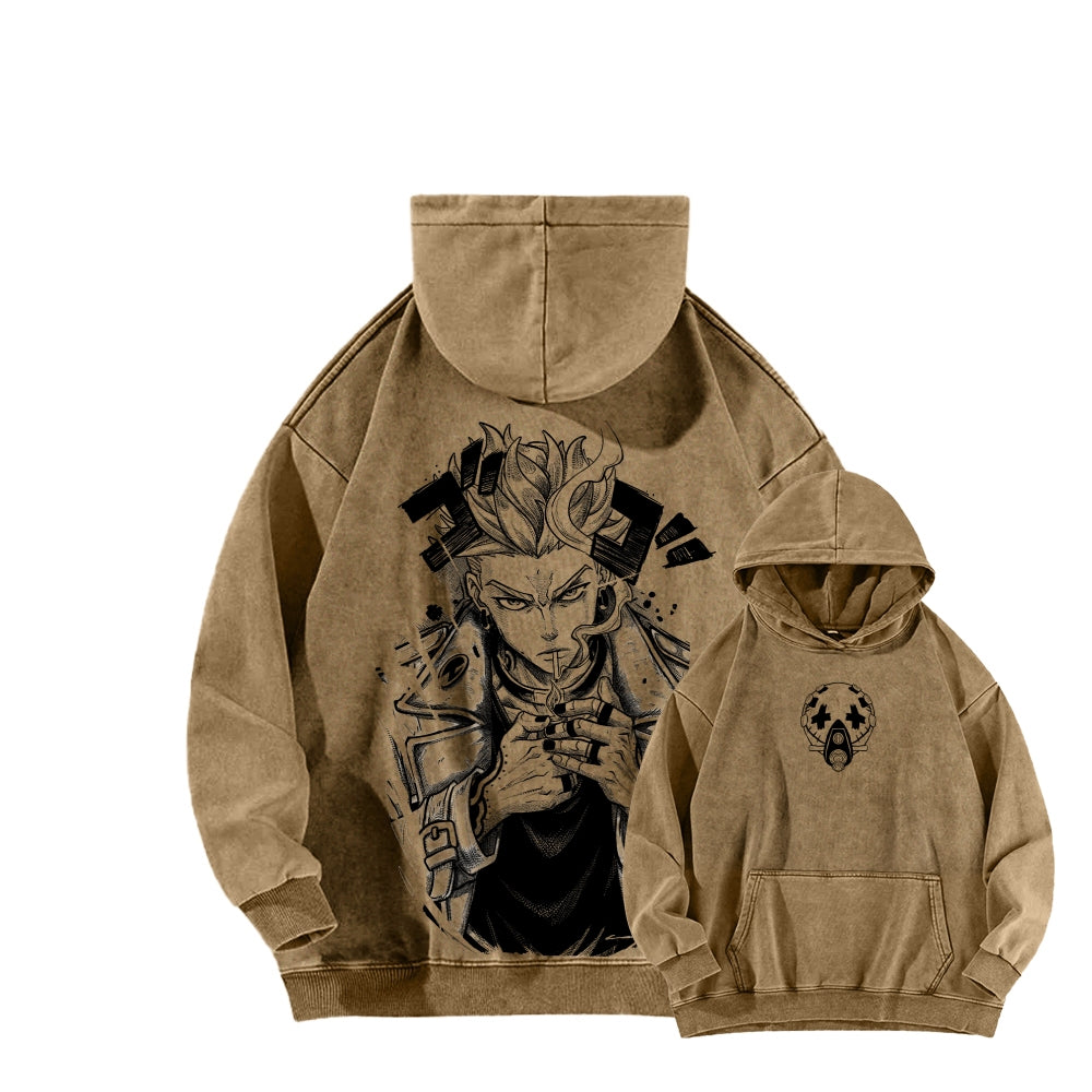 Gachiakuta Unisex Washed Hoodie 2511019448