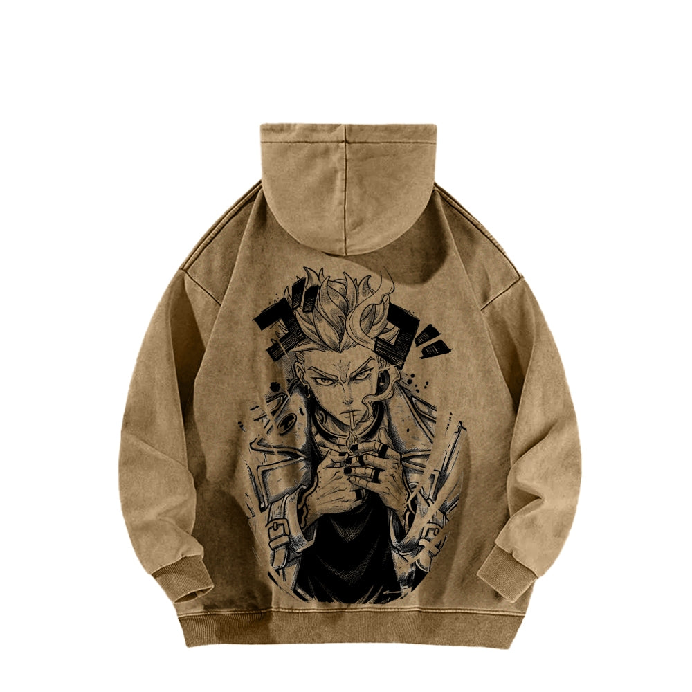 Gachiakuta Unisex Washed Hoodie 2511019448