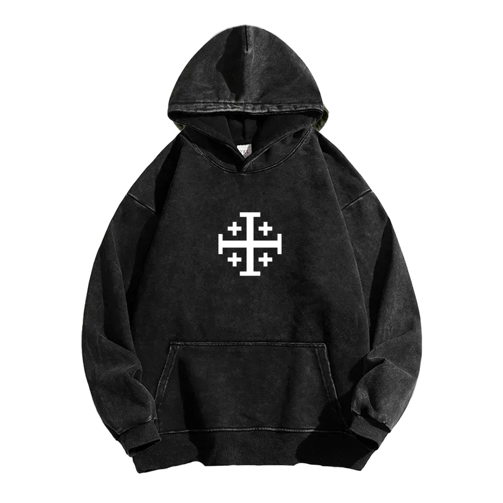 Baldwin IV Unisex Washed Hoodie 2511019524