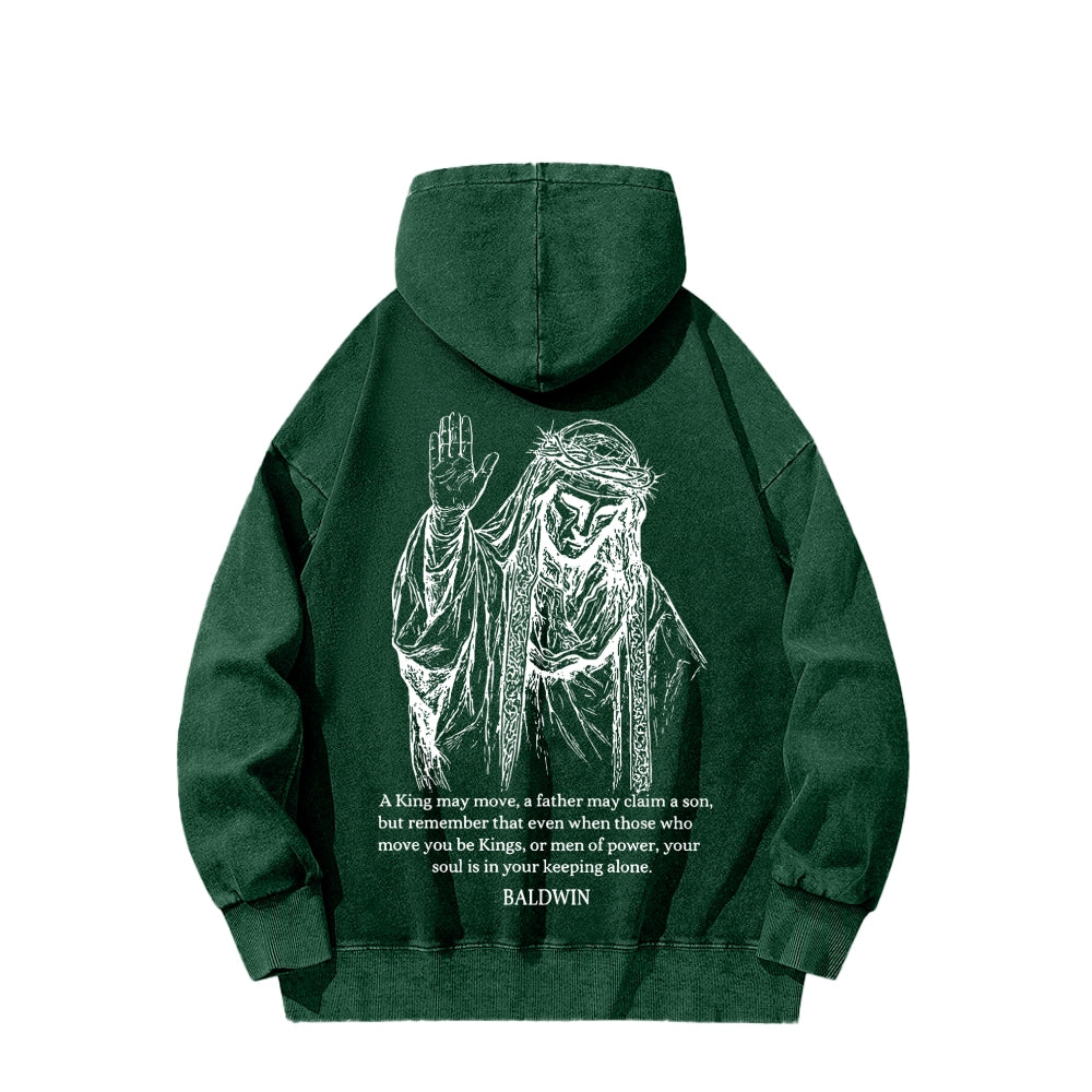 Baldwin IV Unisex Washed Hoodie 2511019524