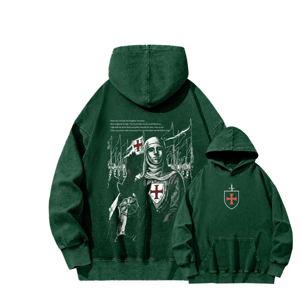 Baldwin IV Unisex Washed Hoodie 2511020480