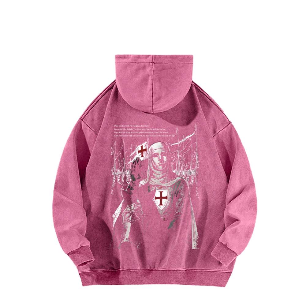 Baldwin IV Unisex Washed Hoodie 2511020480