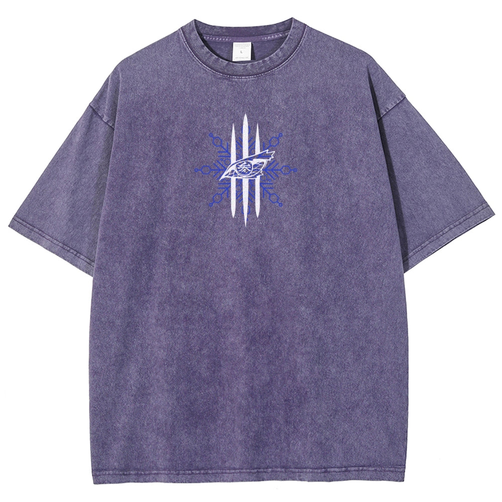 Demon Slayer Unisex Fit Washed T-Shirt 2511024459
