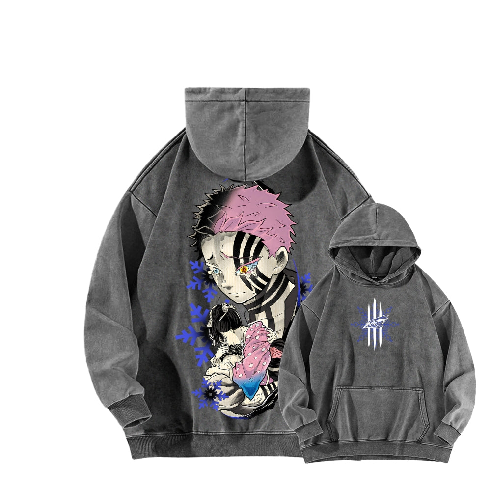 Demon Slayer Unisex Washed Hoodie 2511024501