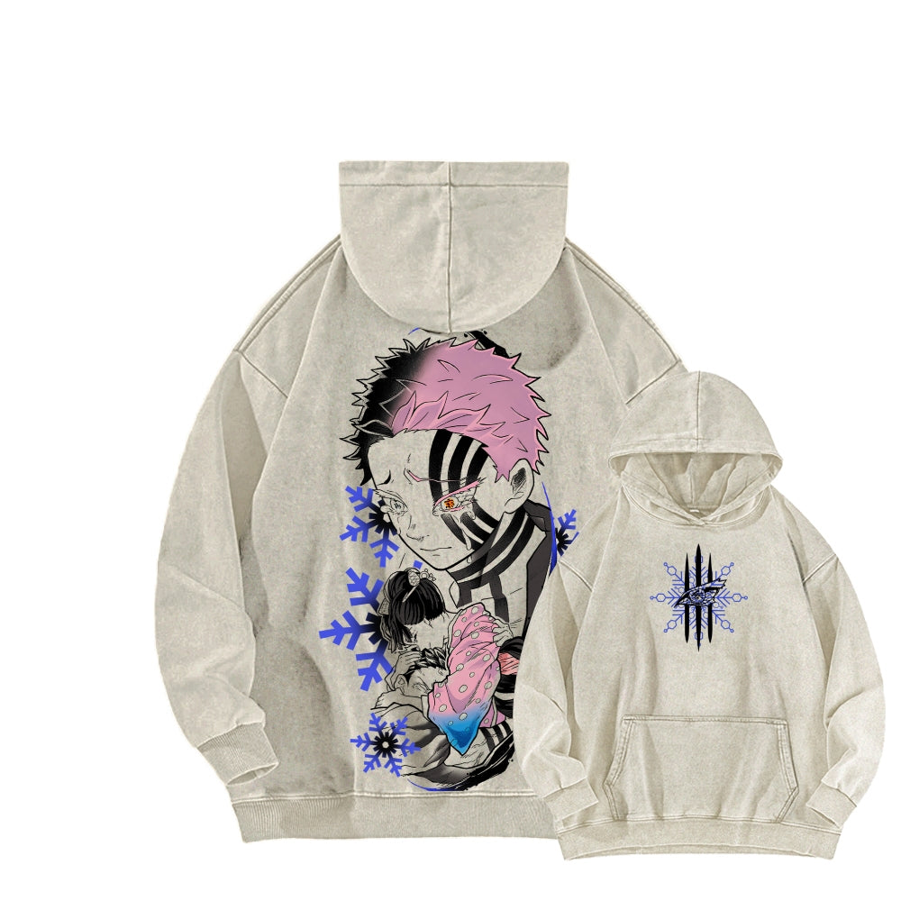 Demon Slayer Unisex Washed Hoodie 2511024501
