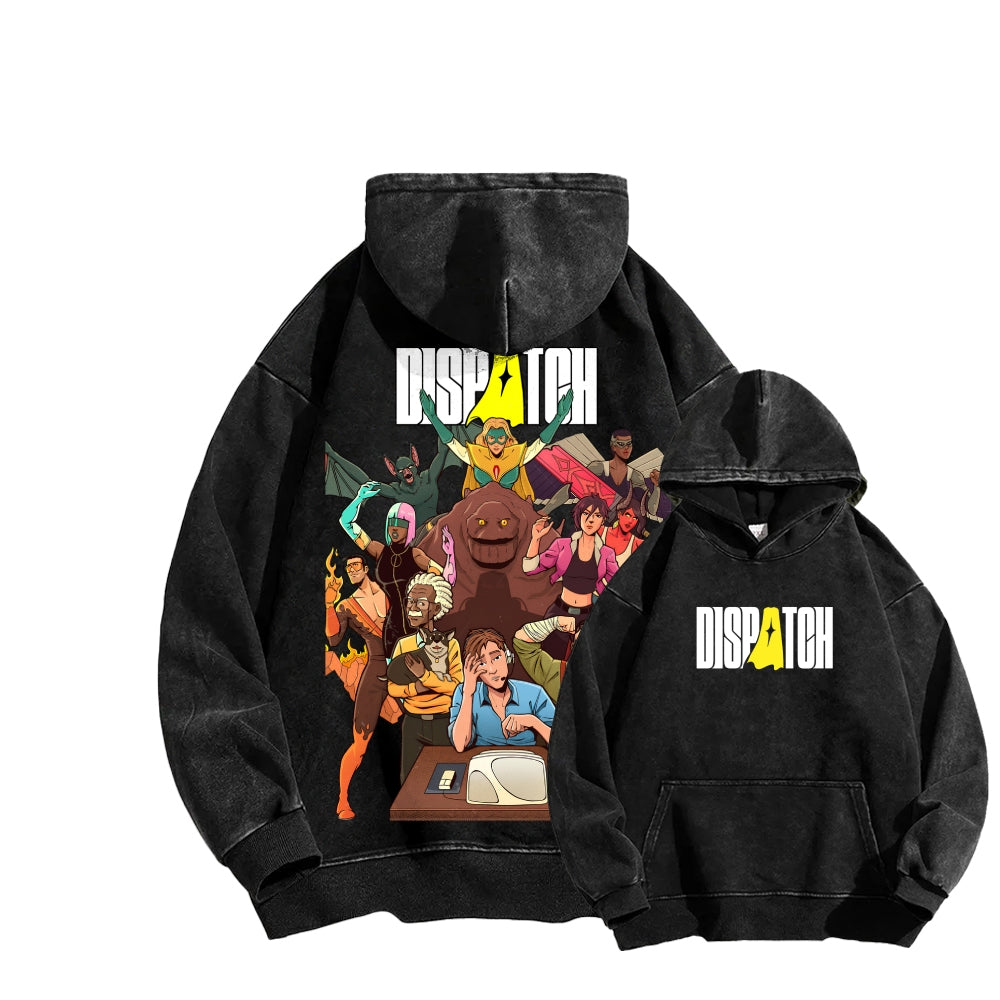 Dispatch Unisex Washed Hoodie 2511024531