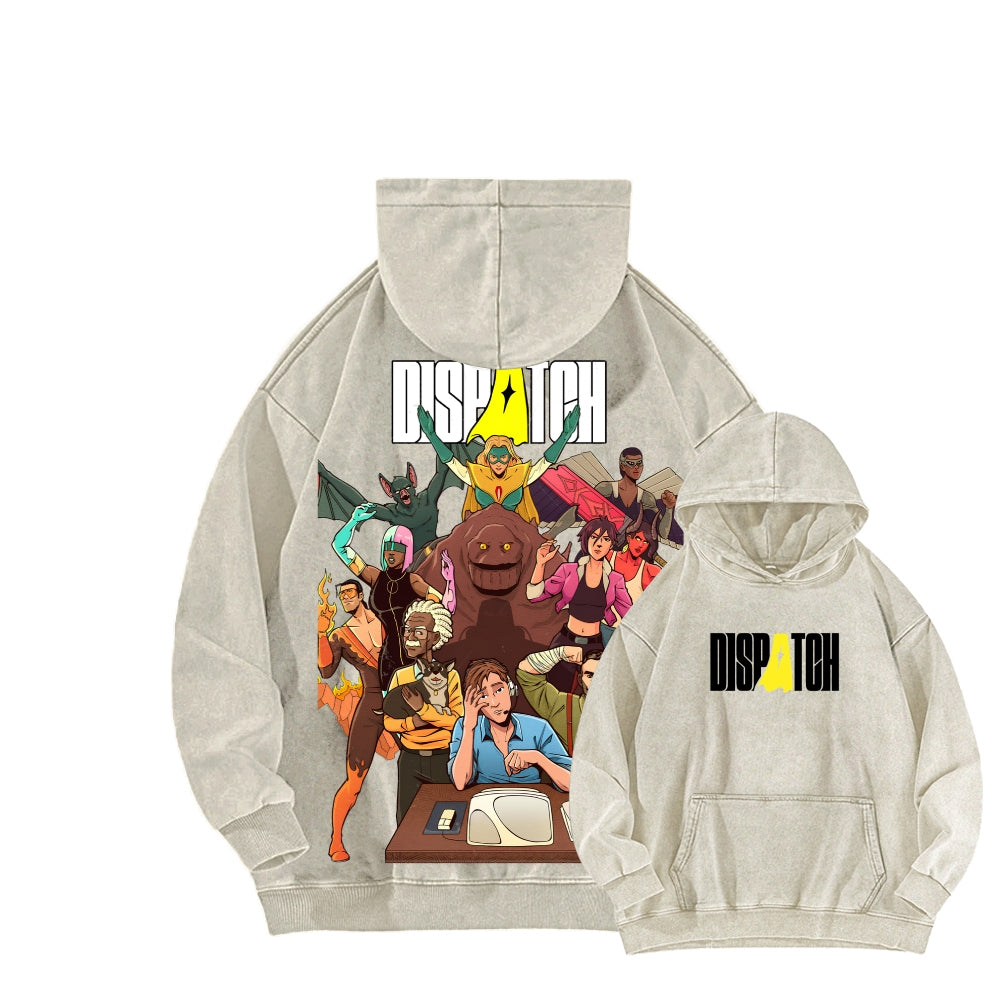 Dispatch Unisex Washed Hoodie 2511024531