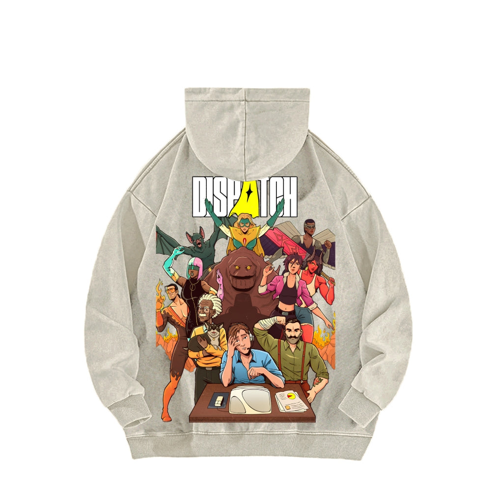 Dispatch Unisex Washed Hoodie 2511024531