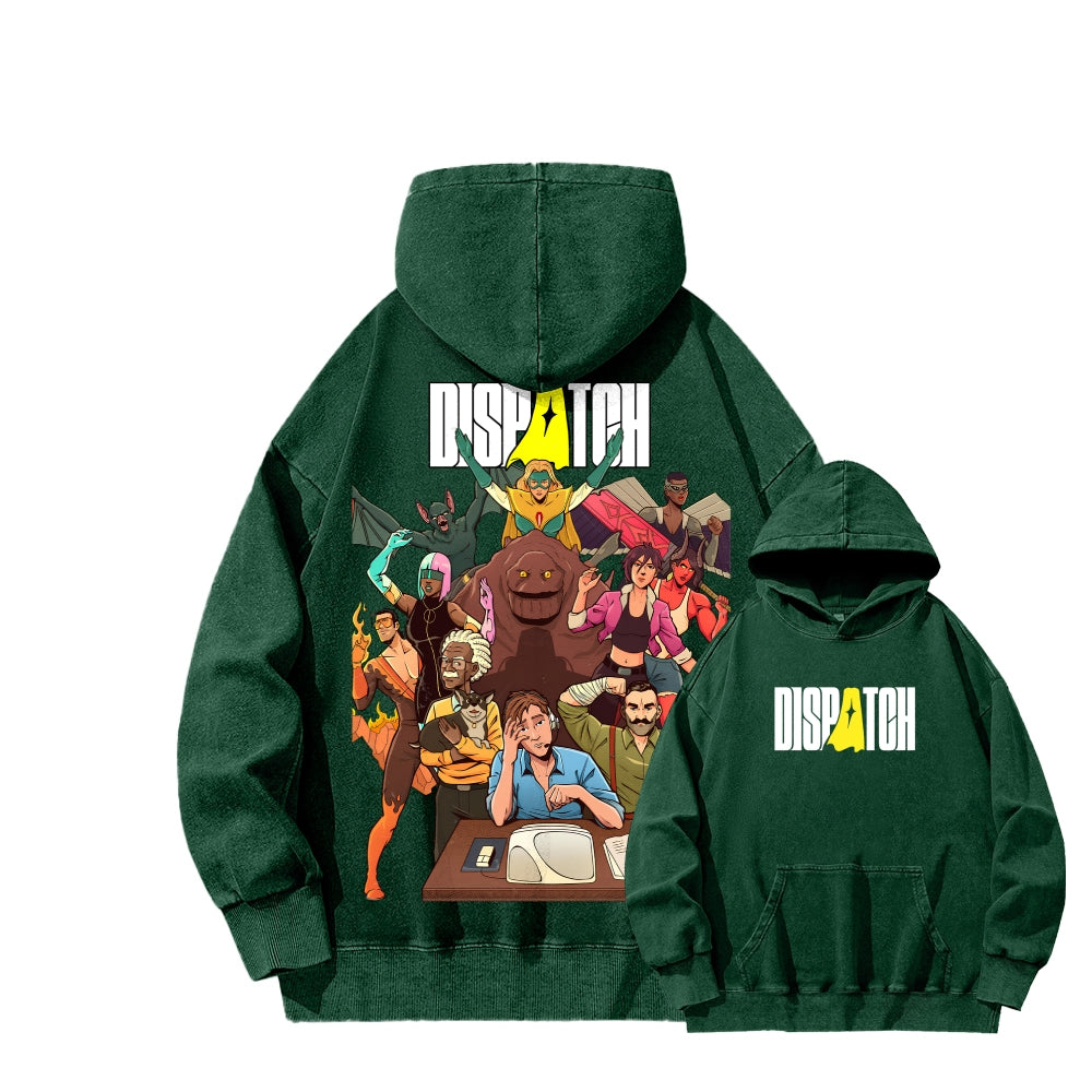 Dispatch Unisex Washed Hoodie 2511024531