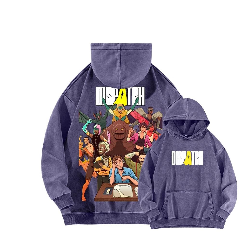 Dispatch Unisex Washed Hoodie 2511024531