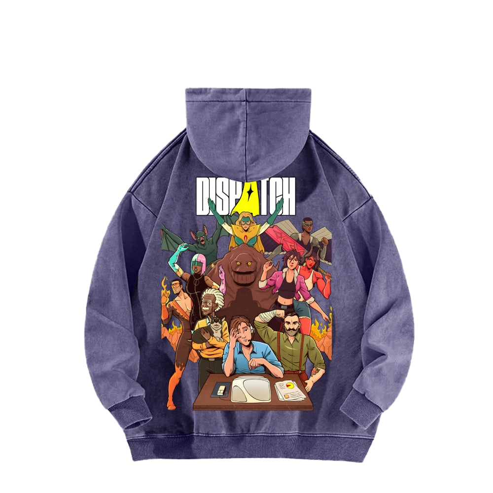 Dispatch Unisex Washed Hoodie 2511024531