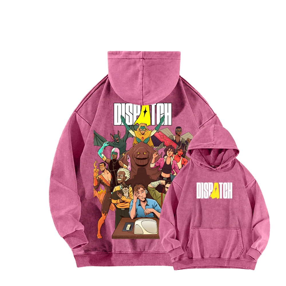 Dispatch Unisex Washed Hoodie 2511024531